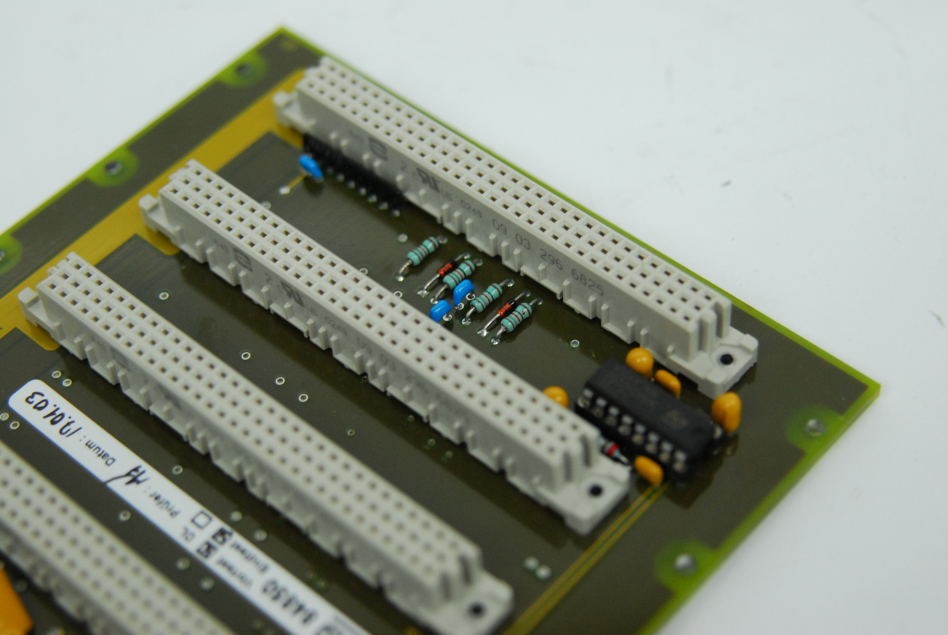 Used Zeiss Hema LSM-B2A Backplane Interface Board - ECU-LMS/META