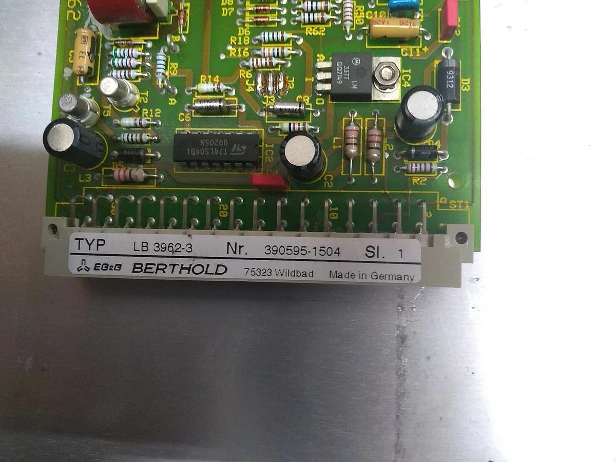 Used Berthold LB3962-3 290943-1394 Auxiliary Board For Nichols 160 Luminometer