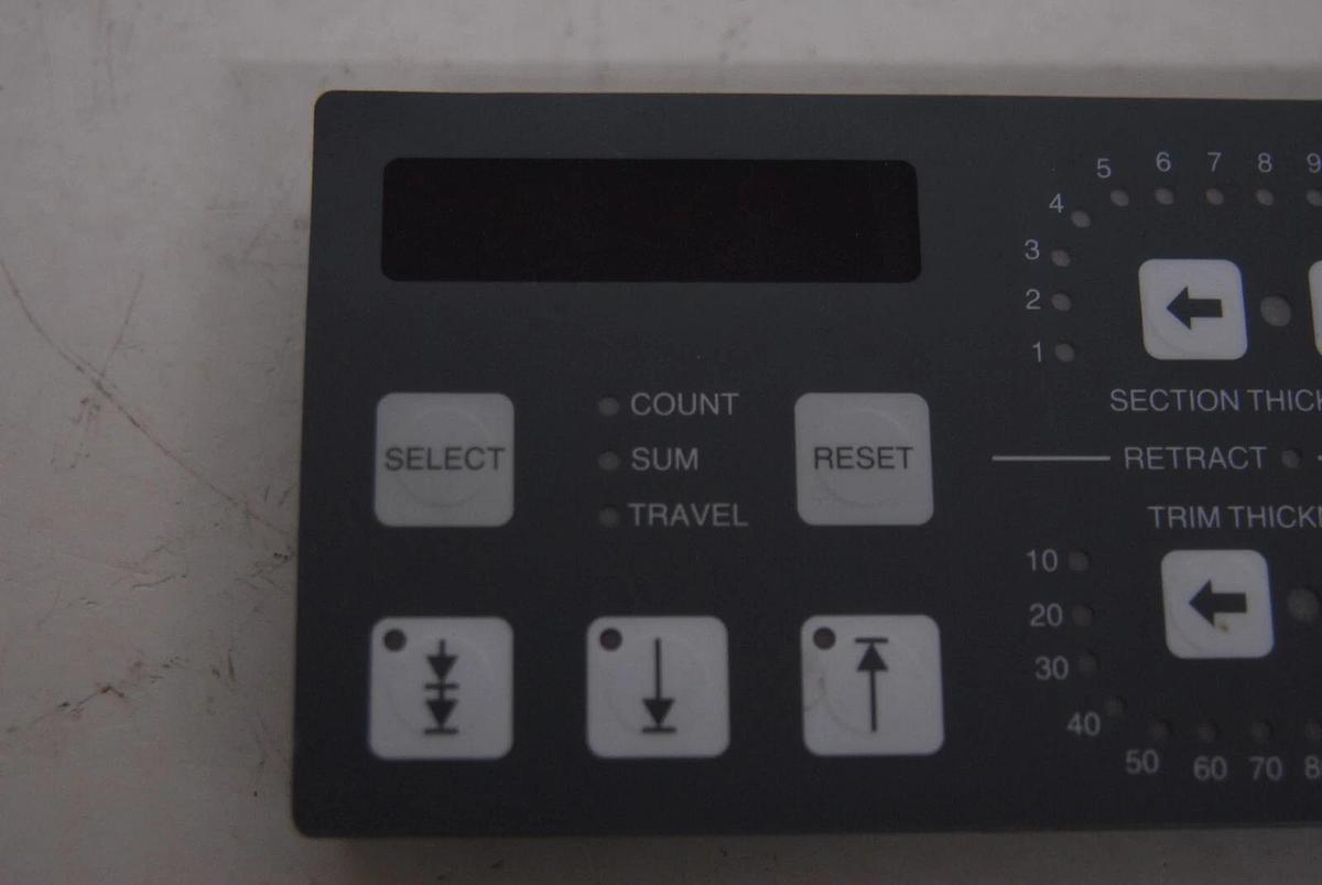 Used Microm HM505E Control Panel W/ Board