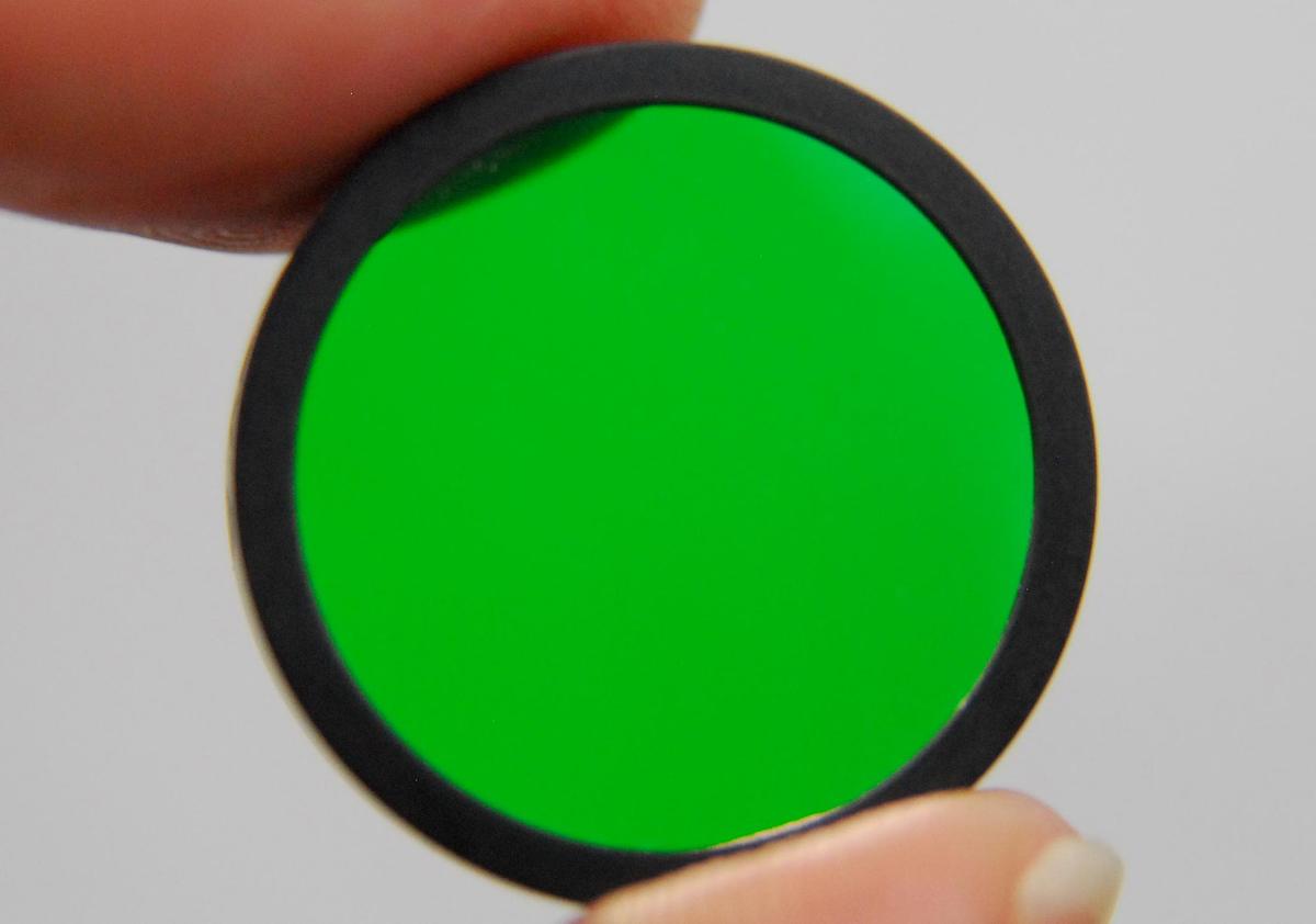 Used DeltaVision 34-100399-001 525/48 GFP 25mm Fluorescence Filter