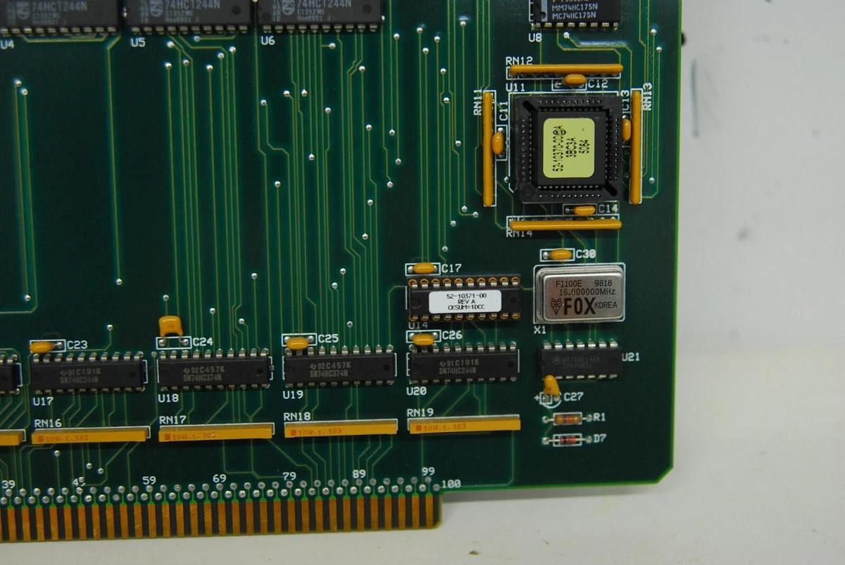 Used Becton Dickinson CCB FACSCAN/FACSORT 03-20085-03 REV: A Board (FACSCalibur)