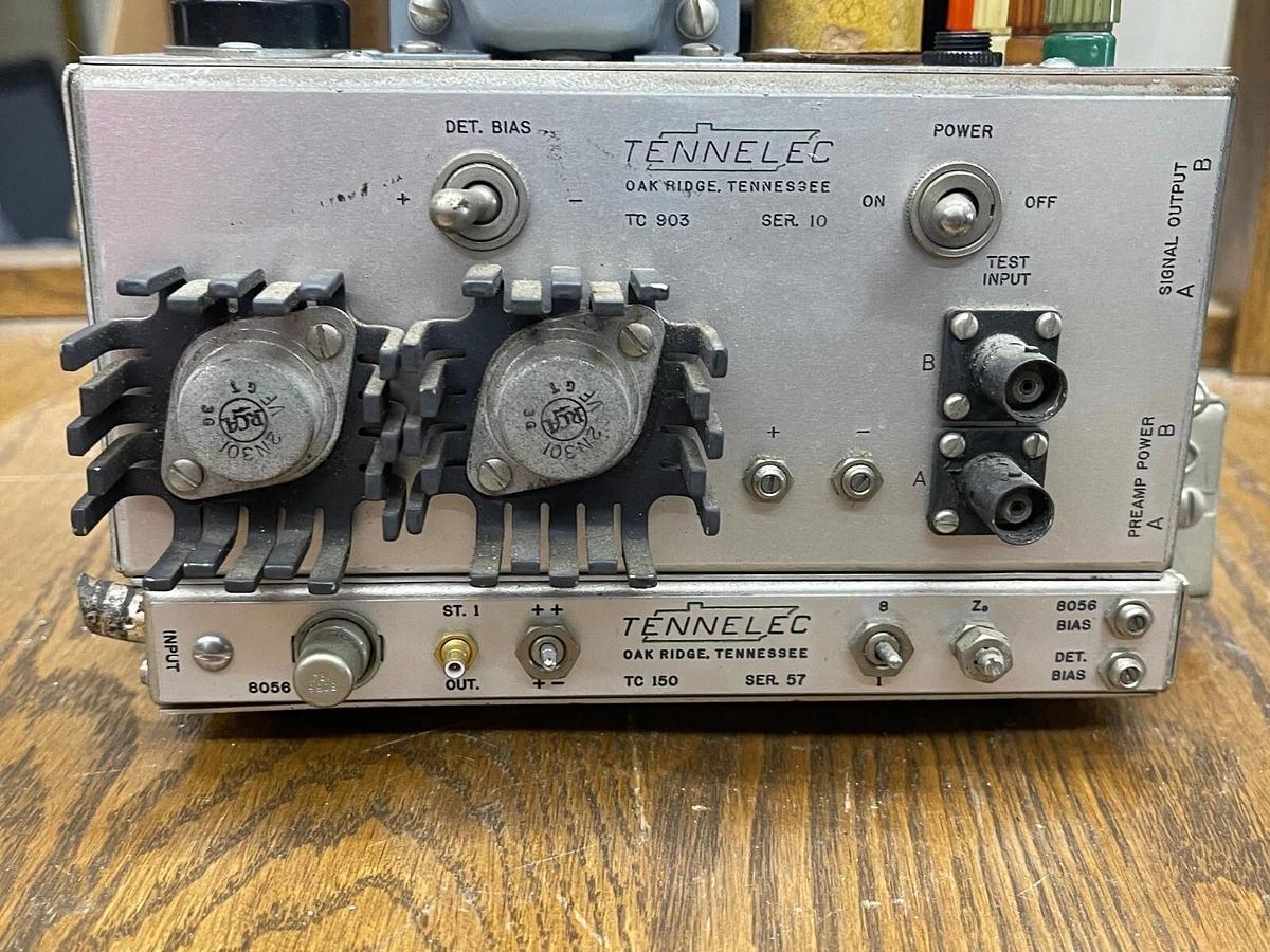 Used Vintage Tennelec TC 903 and TC 150 Test Device