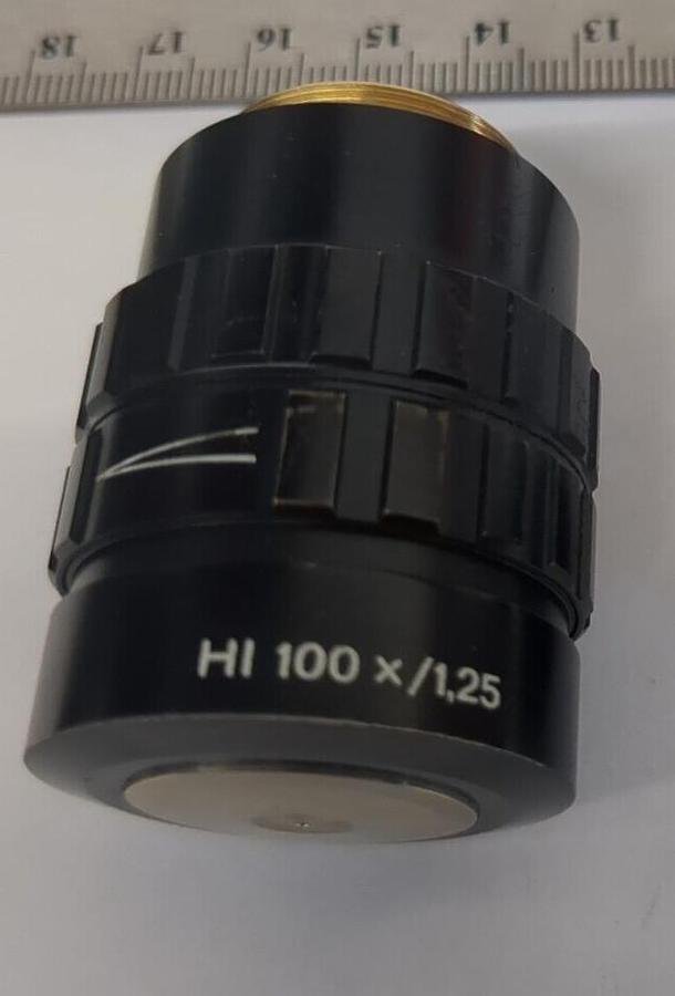 Used aus JENA GF Planachromat Objective - HI 100x