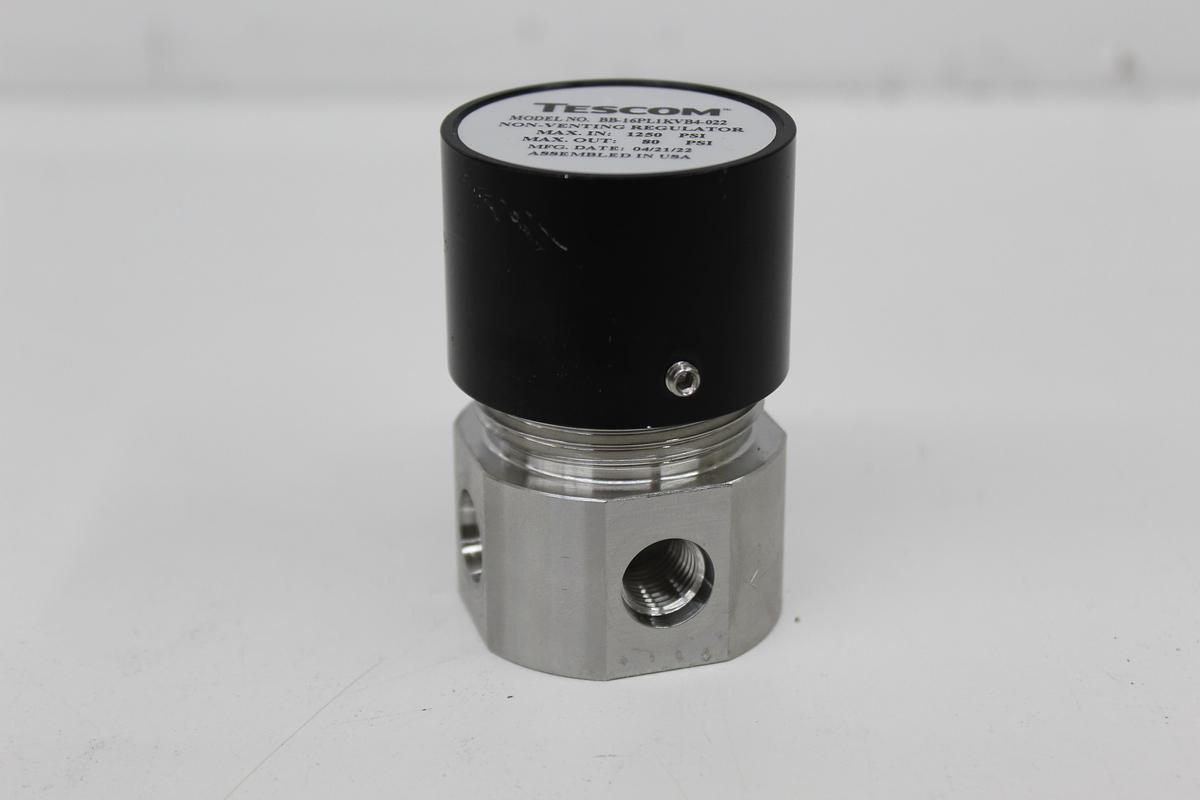 Used TESCOM BB-16PL1KVB4-022 High Pressure Piston Regulator
