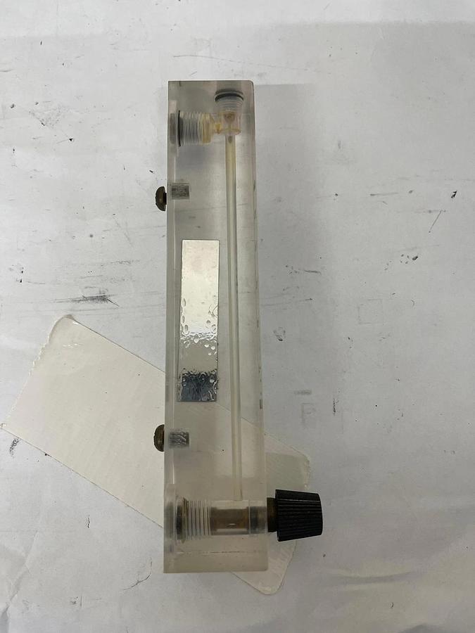 Used Series VFB Series Acrylic Flowmeter 0.5 to 3 SCFH AIR