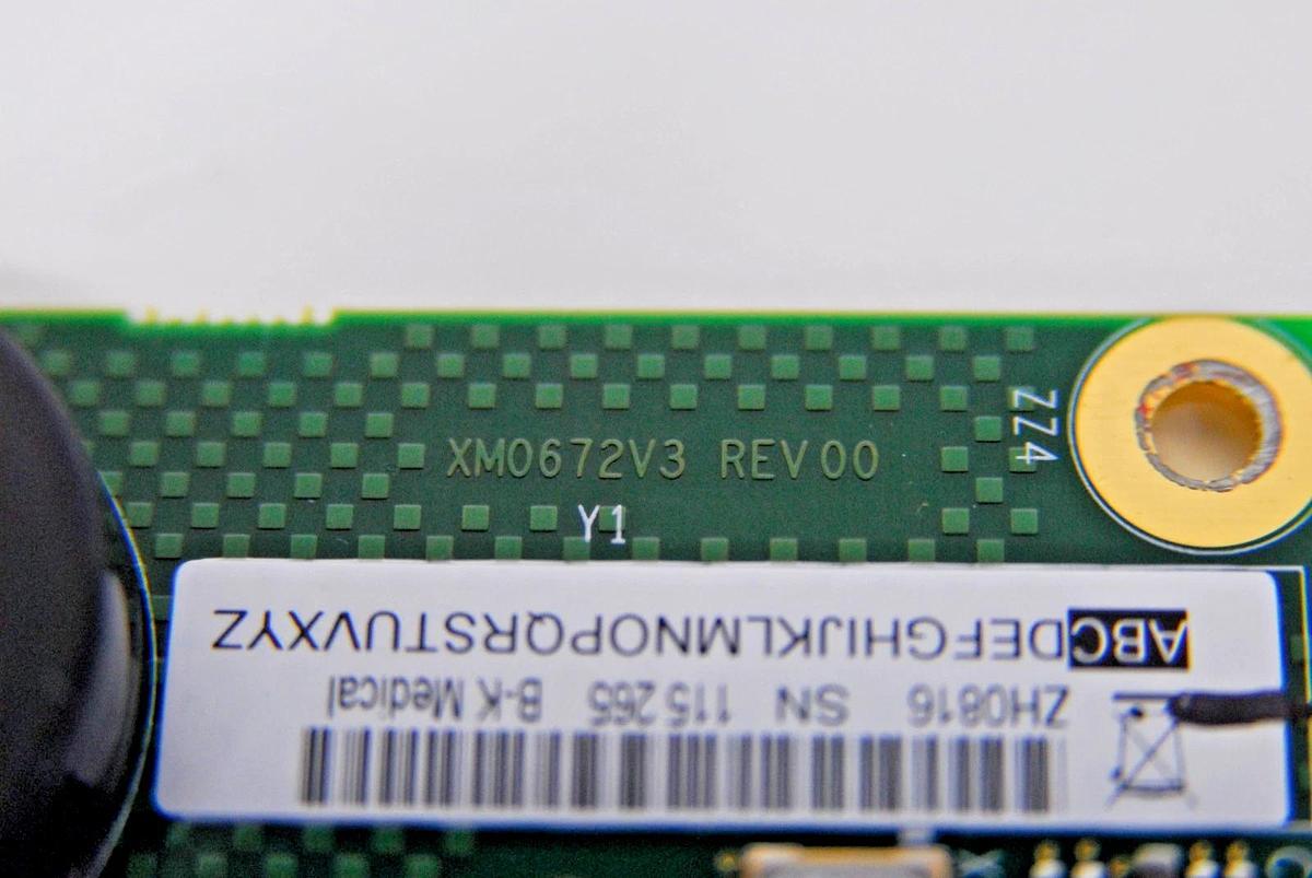 Used BK Medical ZH0816 XM0672 V3 REV00 Keyboard Control Board - Flex Focus Ultrasound