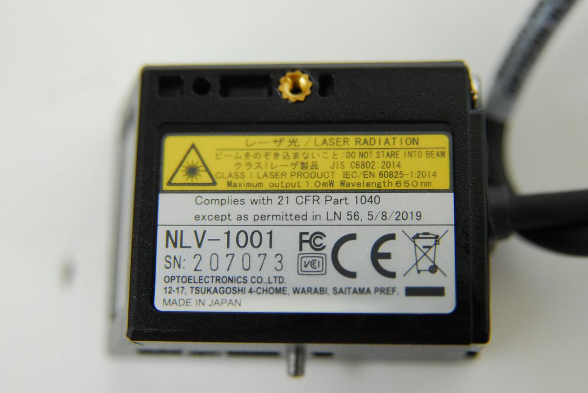 Used Opticon NLV-1001 Fixed-Position Laser Barcode Scanner