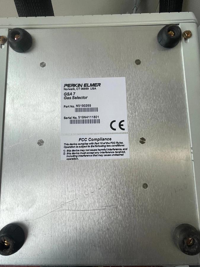 Used Perkin Elmer N5360021 PYRIS Diamond DSC W/ Intracooler 1P, GSA 7