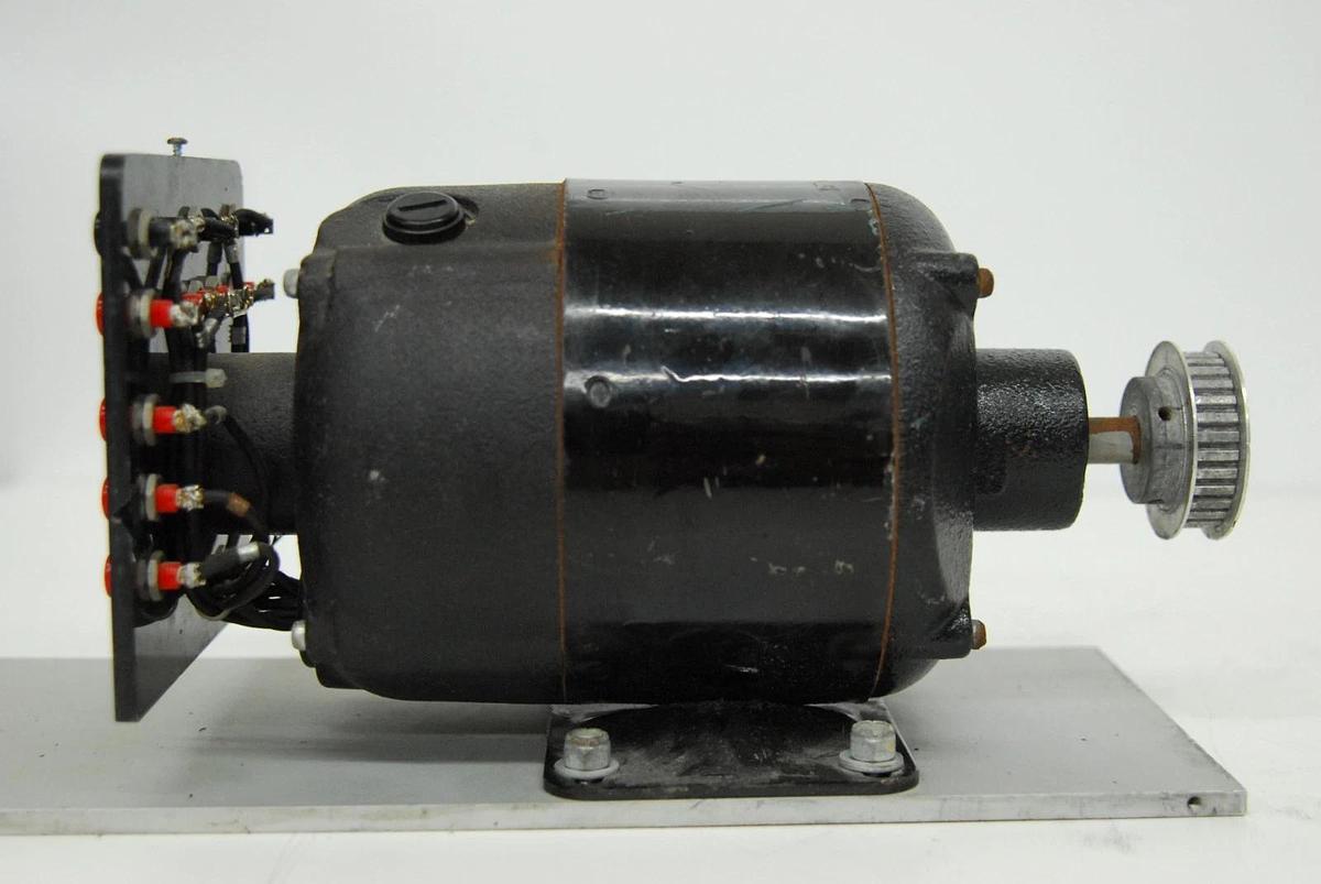 Used GE General Electric 5MJ35CB35A 3 Phase 4 Pole 1600 RPM Selsyn Wound Rotor Motor