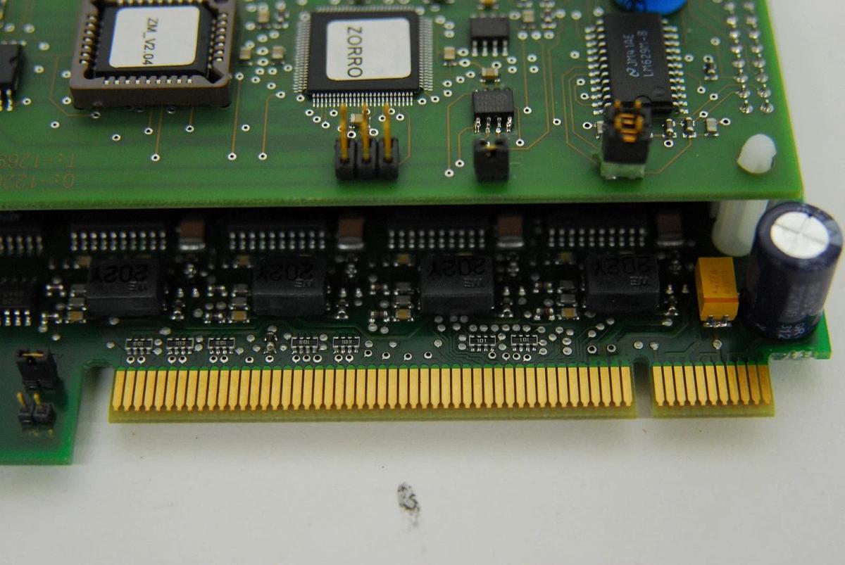 Used Zeiss 000000-1015-381 Control PC-Board with Interface (1220-283, 1216-799)