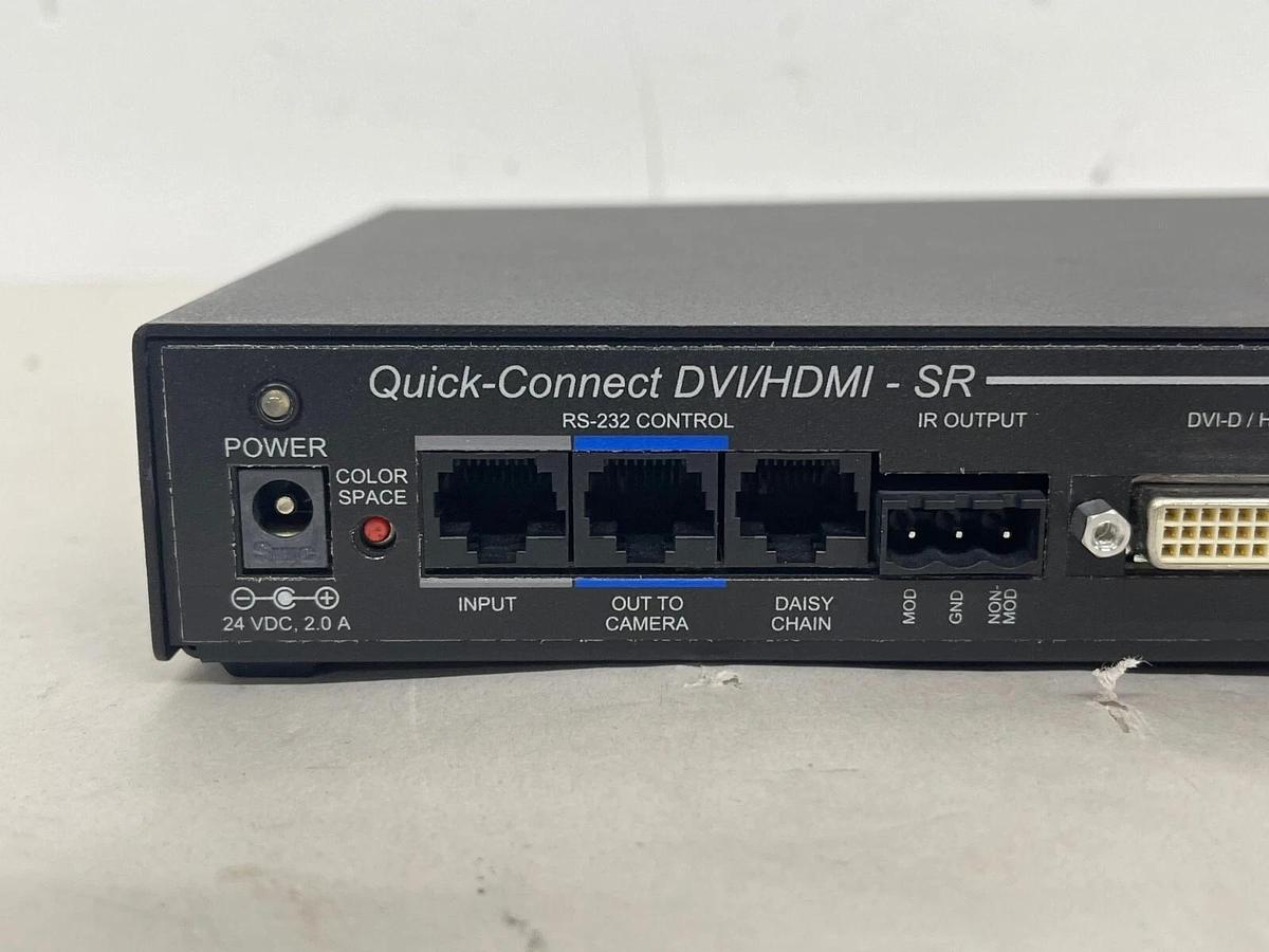 Used VADDIO 998-1105-018 Quick Connect DVI/HDMI-SR Interface (NO AC Adapter)