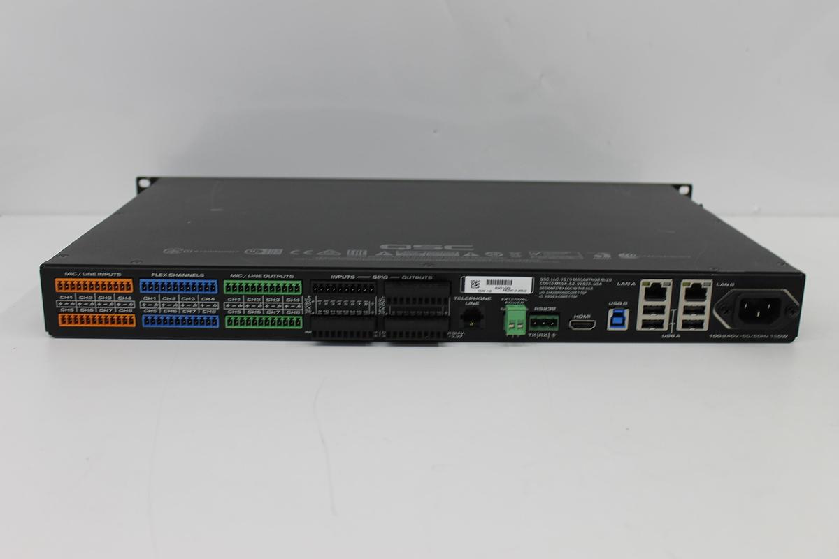Used QSC Q-SYS Core 110f Network DSP Audio Processor