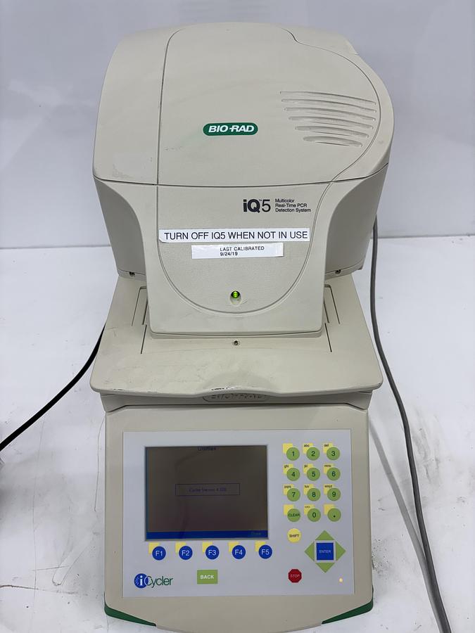 Used Bio Rad iCycler Thermal Cycler w/ iQ 5 Optical Module