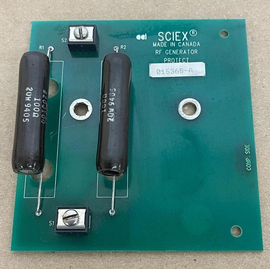 Used Perkin Elmer Sciex 015368-A RF Generator Protect Board (Elan 6000 ICP)