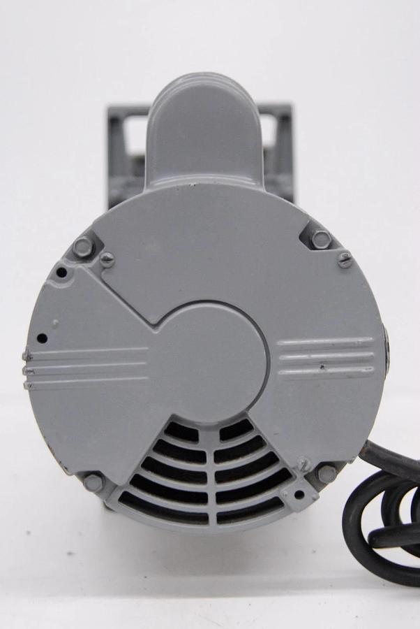 Used Alcatel 2008A Dual-Stage Rotary Vane Vacuum Pump W/ Oil Mist Filter EMF10