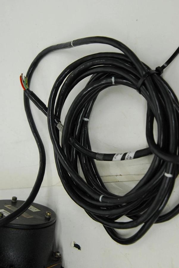 Used Kawasaki Sanyo Denki P60B13200LCX2C BL Super Servo Motor / 60490-1032RON Encoder