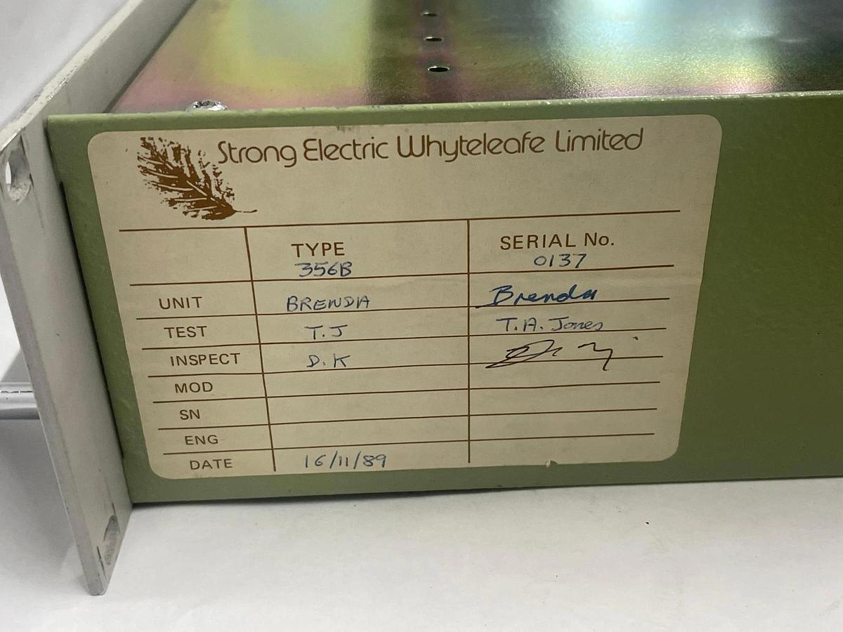 Used Vacgen 356B Spectrometer Power Supply