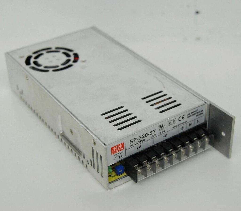 Used Mean Well SP-320-27 Power Supply 27V 11.7A (Eppendorf epMotion 5075)