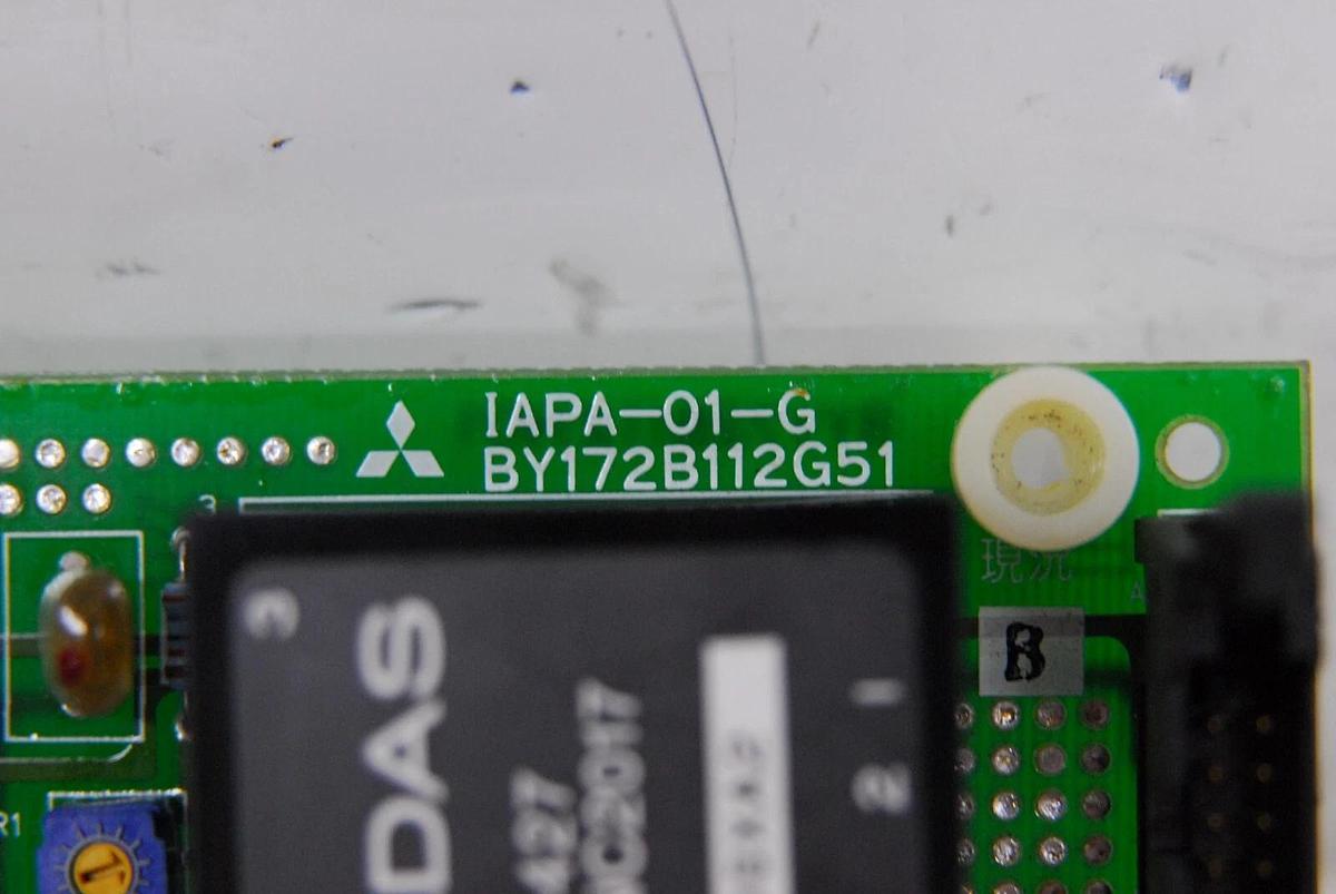 Used Mitsubishi IAPA-01-G BY172B112G51 Circuit Board - Meldas DK-427 (RA-90 Wire EDM)
