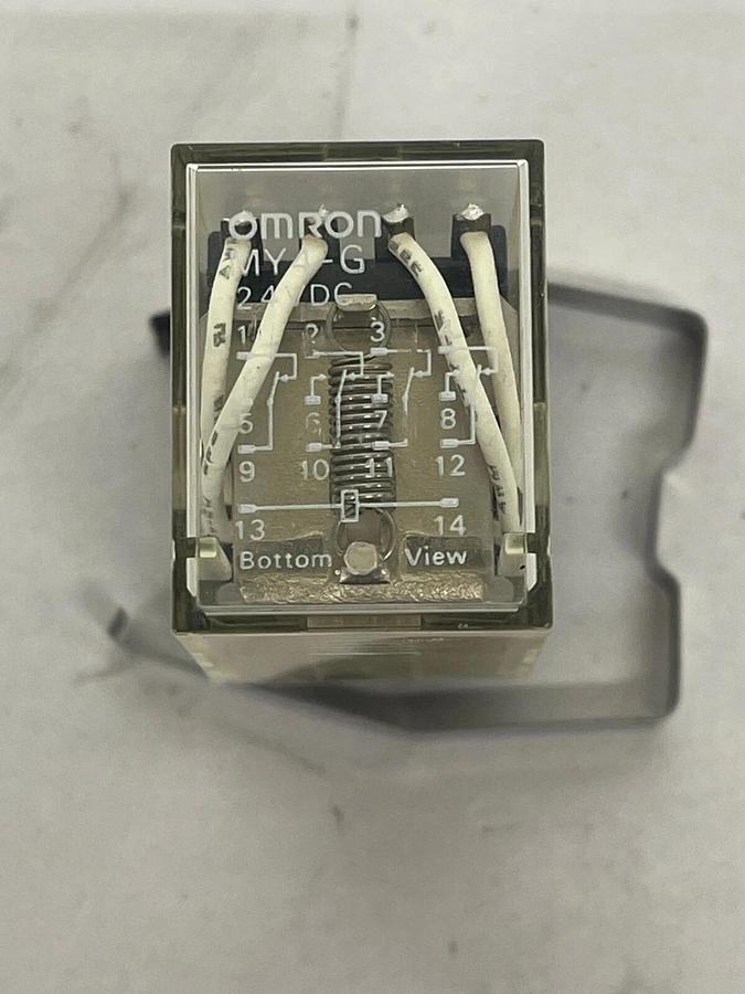 Used Omron MY4-G 24VDC General Purpose Relay 4PDT
