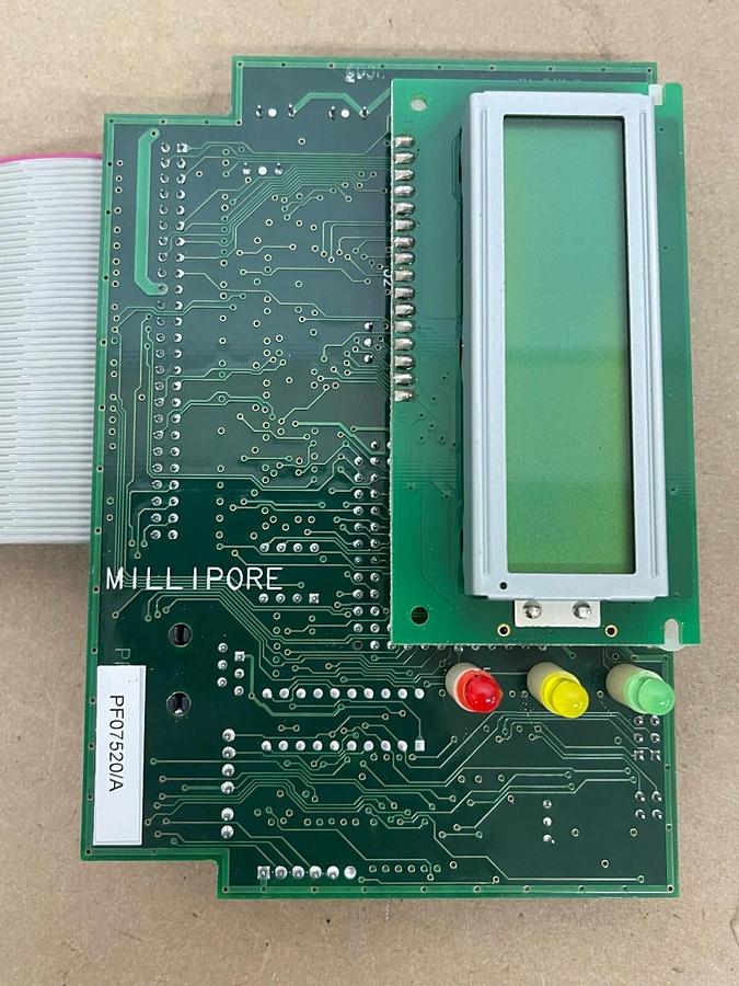Used Millipore PF07520/A Display Board from Milli-Q A10 Water Purifier