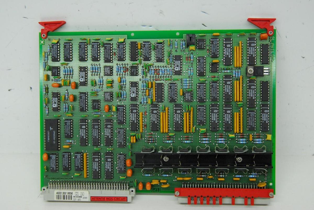 Used Philips 4022 332 86580 SPECTRA 2-CNTR. Module Card - PW2540 vrc Sample Changer
