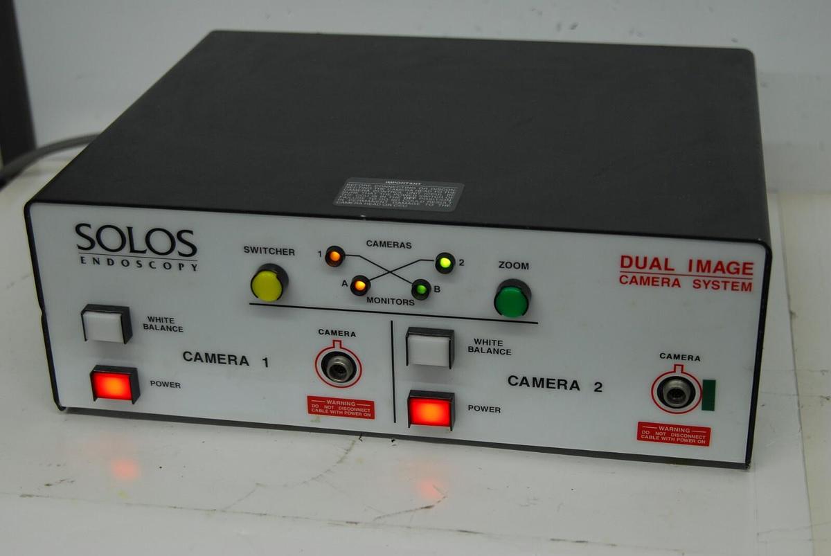 Used Solos Endoscopy GS-9490S NTSC Dual Image Camera System