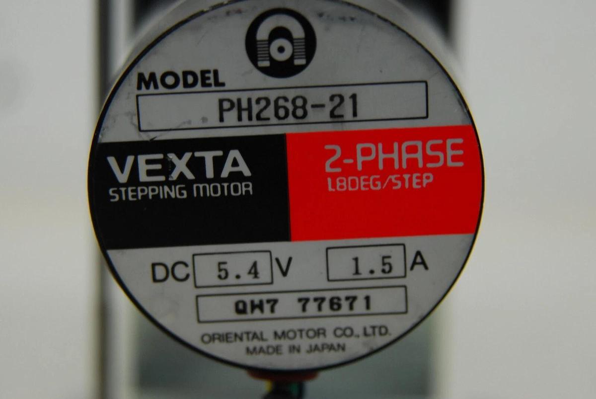 Used Oriental Motor PH268-21 Vexta Stepping Motor