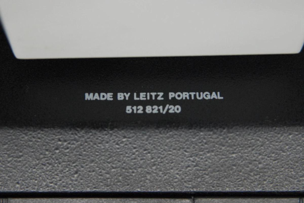 Used Leitz 513578 Dual Observation Asymmetric Discussion Tube W/ Head, 2x Eyepieces