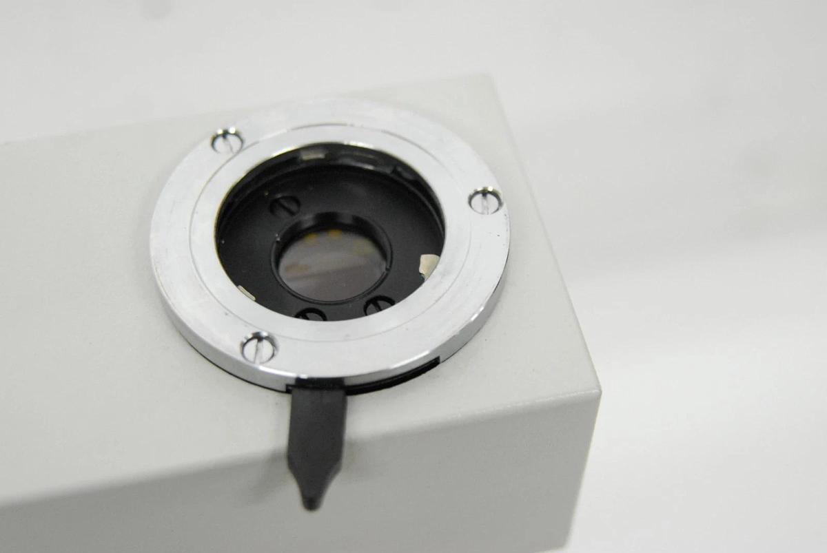 Used Leitz 513578 Dual Observation Asymmetric Discussion Tube W/ Head, 2x Eyepieces