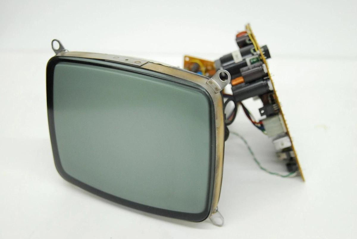 Used Toshiba E2733B4-HT 9" CRT W/ Sanwa PM3112D-1 Board (Wallac 1480 Wizard 3)