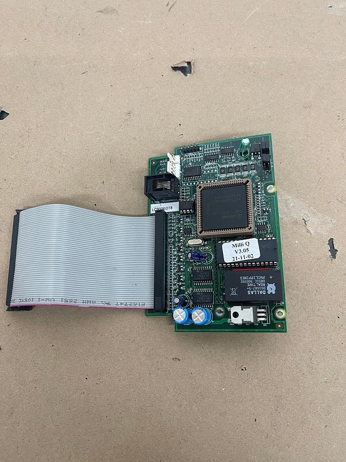 Used Millipore PF07520/A Display Board from Milli-Q A10 Water Purifier