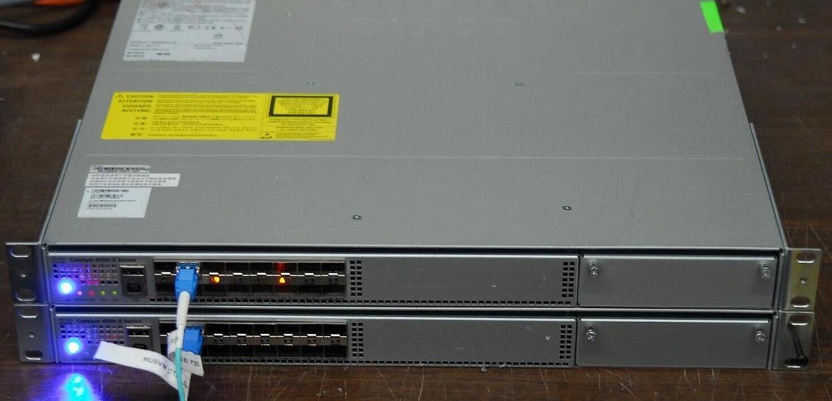 Used Cisco Catalyst 4500-X Series (WS-C4500X-F-16SFP+) 16x10 Gigabit Ethernet Switch