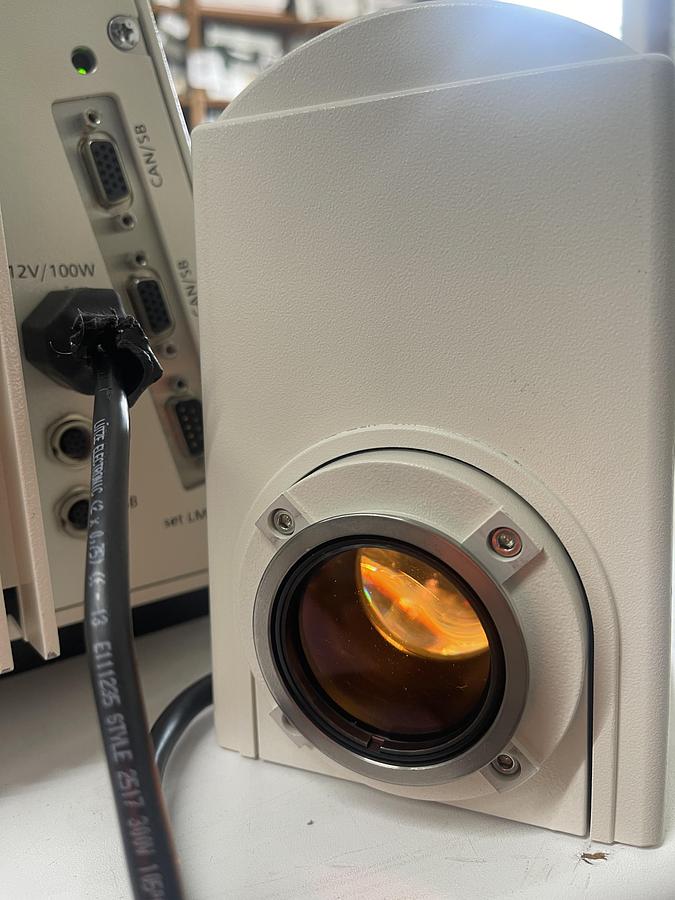 Used Zeiss 447219 100 HAL 12V 100W Halogen Microscope Lamp Housing (Axio Series)