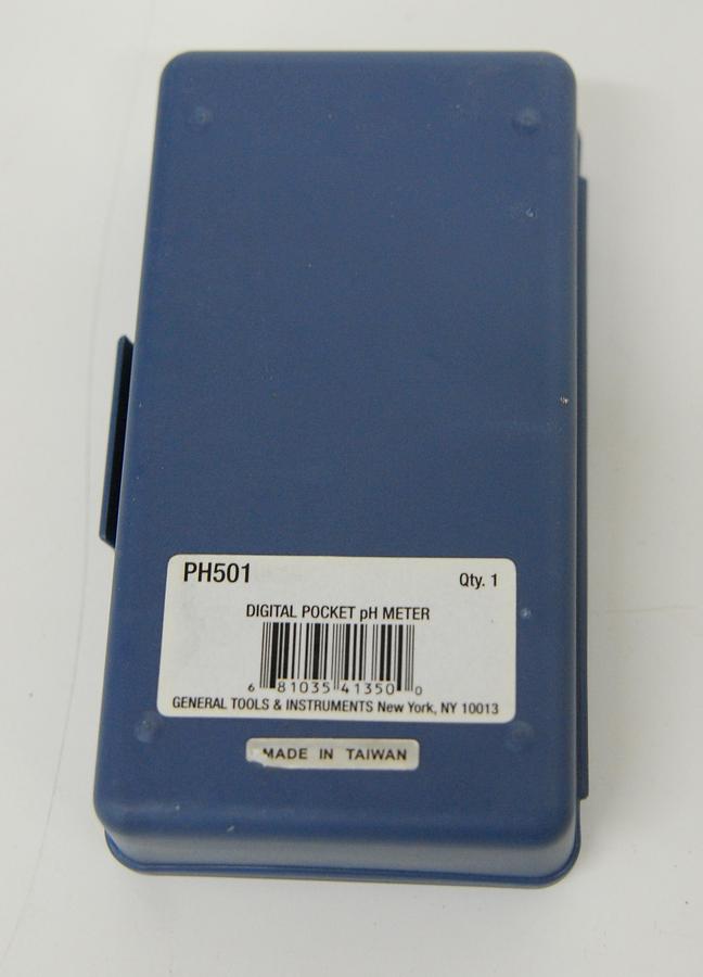 Used General PH501 Digital Pocket pH Meter