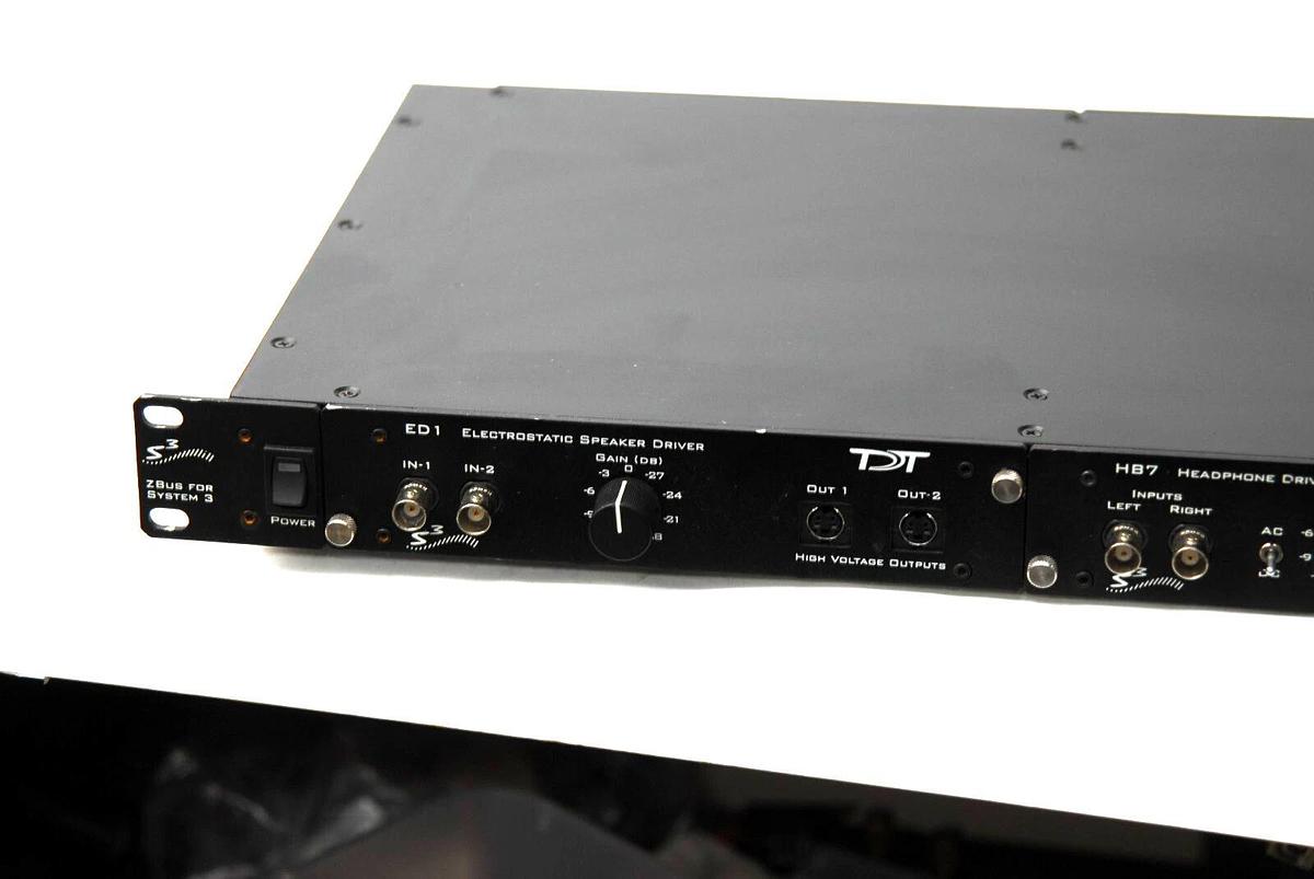 Used Tucker-Davis Technologies ZBus System 3 Chassis W/ ED1, HB7, PS25F Power Supply