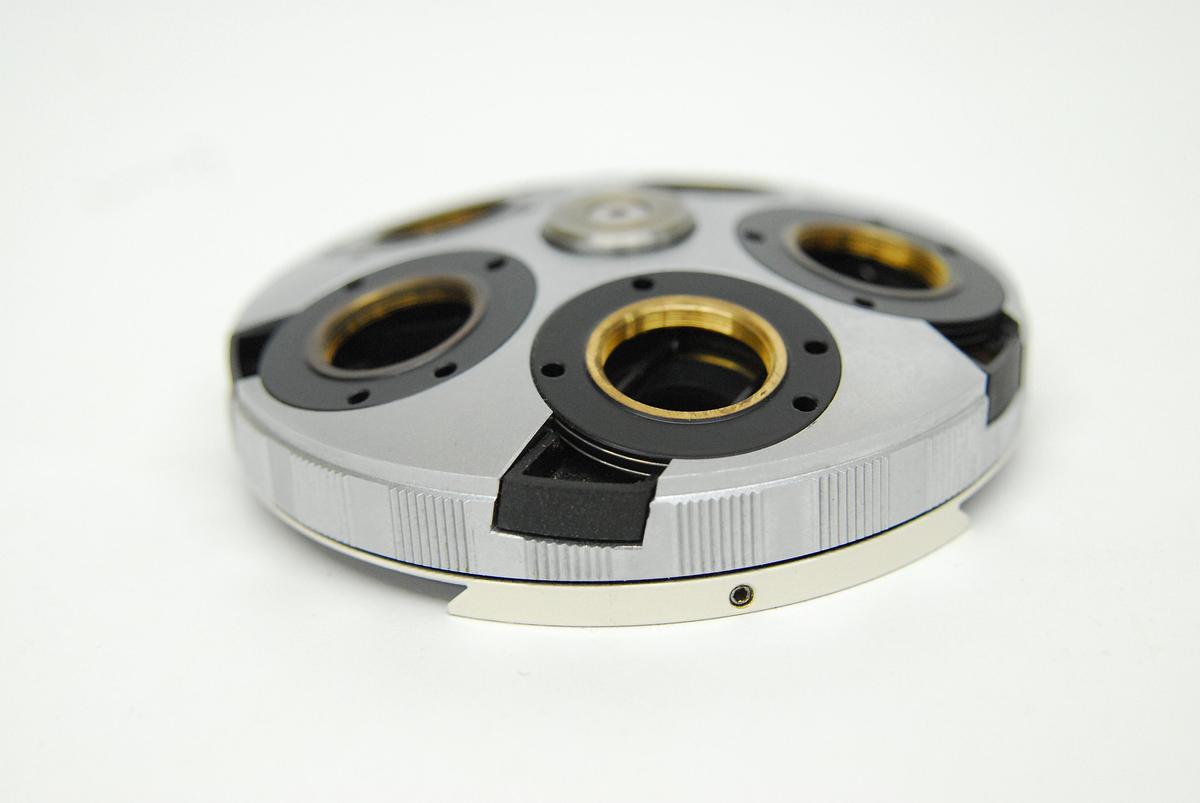 Used ZEISS 453176 5 Position Quintuple DIC Microscope Nosepiece -Axioplan/Axiophot/Axiovert