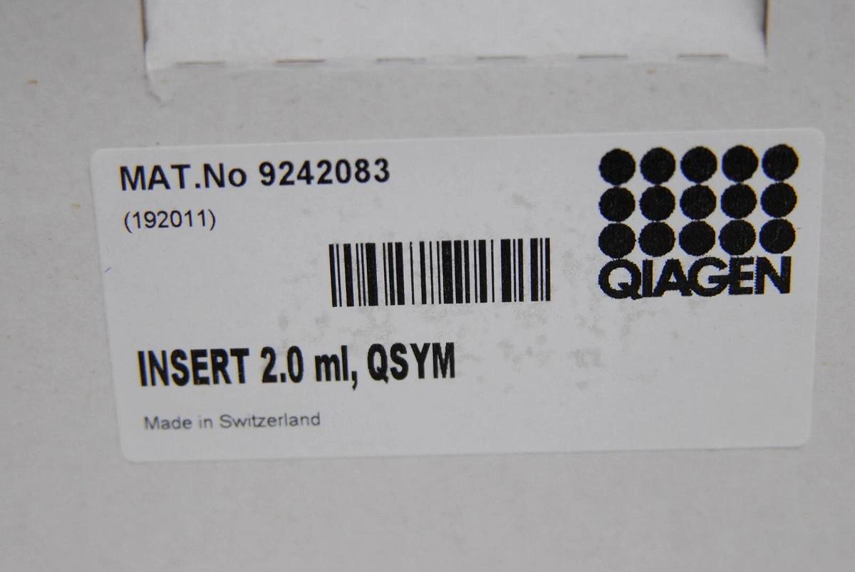 Qiagen 9242083 Insert 2.0ml QSYM (24 pc)