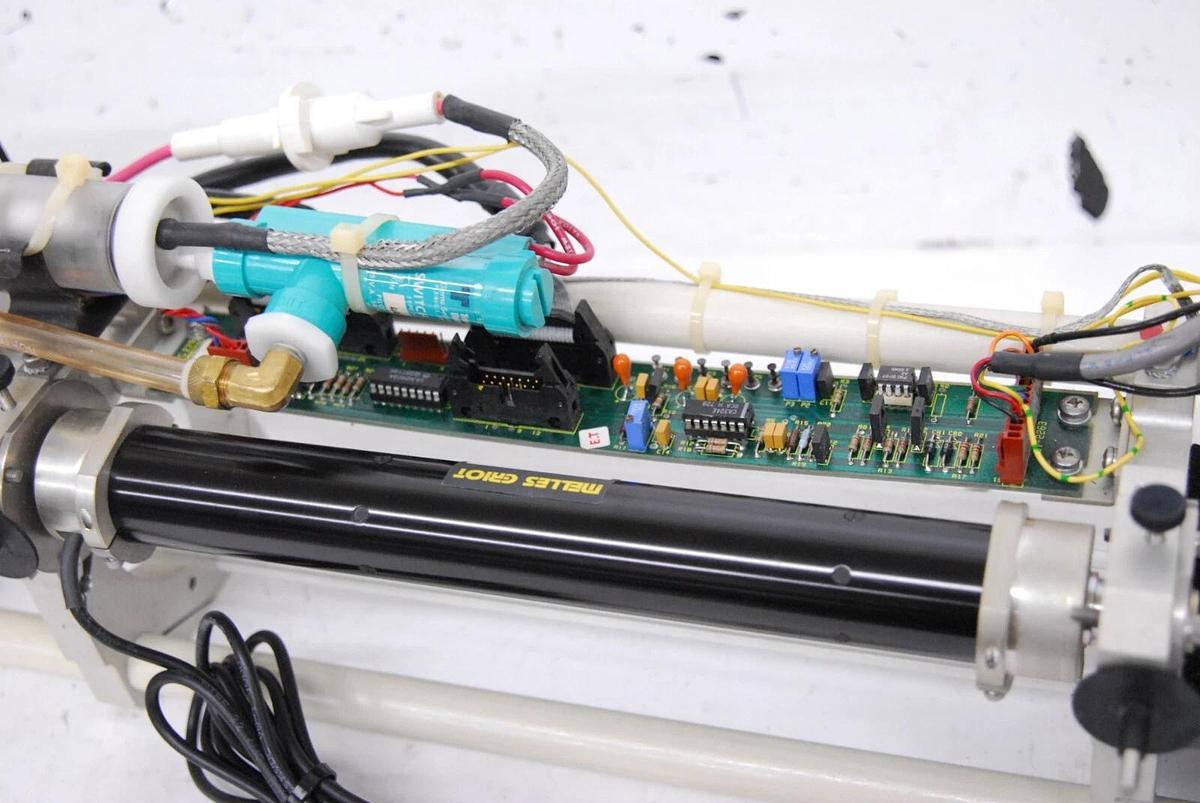 Used Sharplan 1020 Sealed-Off Laser System W/ Melles Griot 05-LHR-289 HeNe Laser, PSU