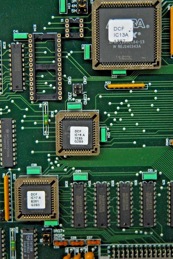 Used Wallac DCF 1056 2344 LCD/KB Controller Board (LCD Keyboard Controller Board)