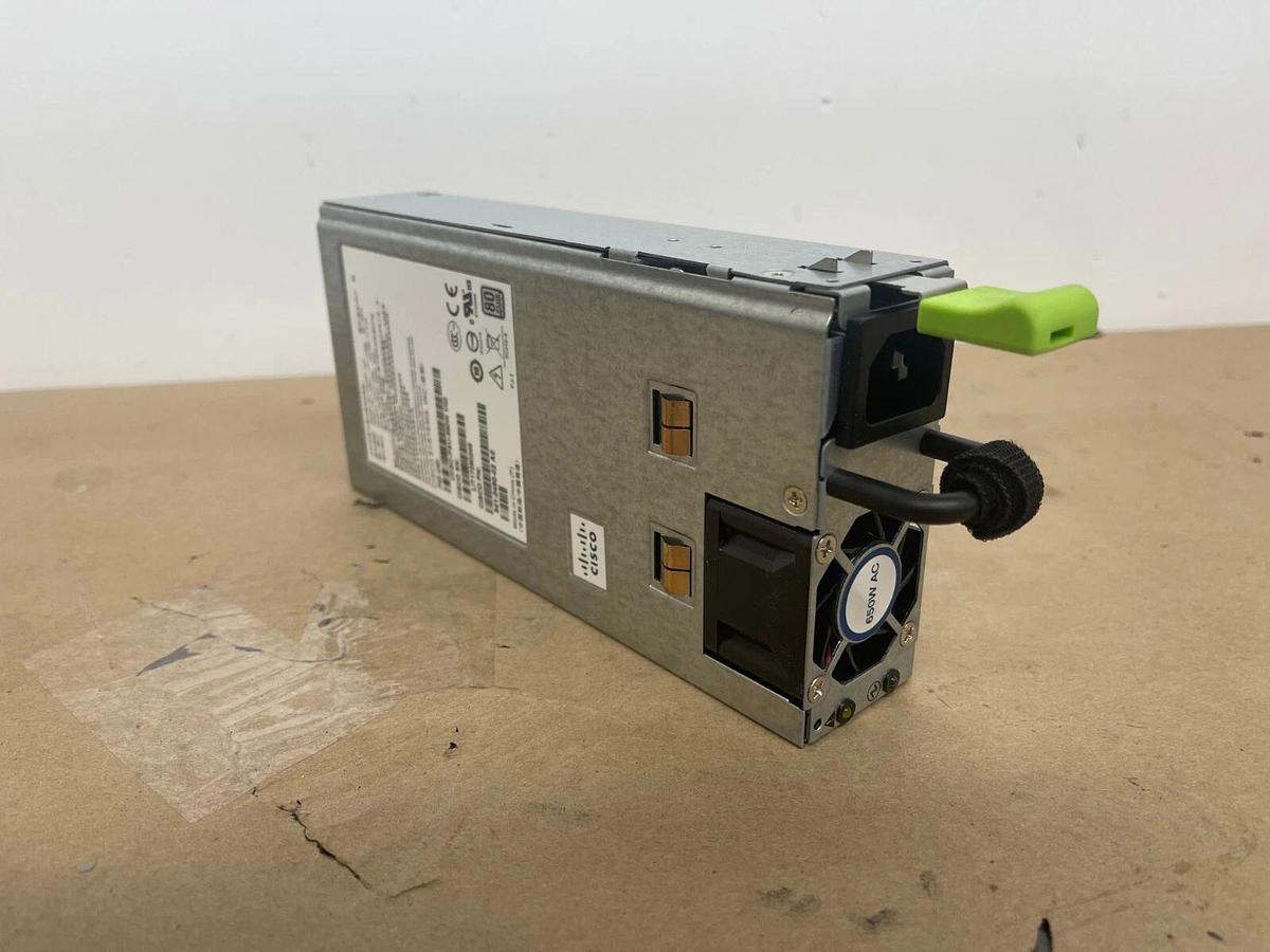 Used CISCO PS-2651-1-LF UCSC-PSU-650W 650 W Server Power Supply P/N: 341-0490-02 A0
