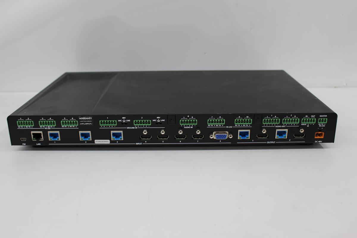 Used Atlona AT-UHD-CLSO-824 8x2 Multi-Format Matrix Switcher 4K