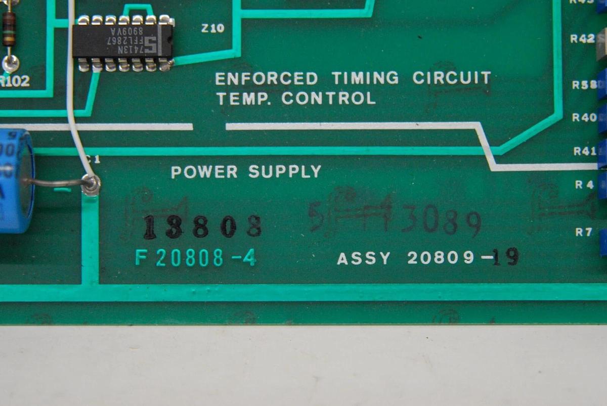 Used Sorvall RC-5B F20808-4 20809 Main Control Board