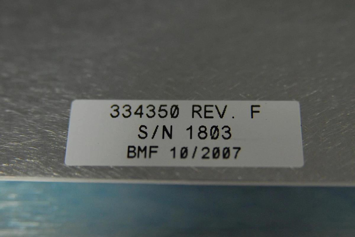 Used BD FACSAria 334350 Card Cage W/ Becton Dickinson Backplanes 331101 331071