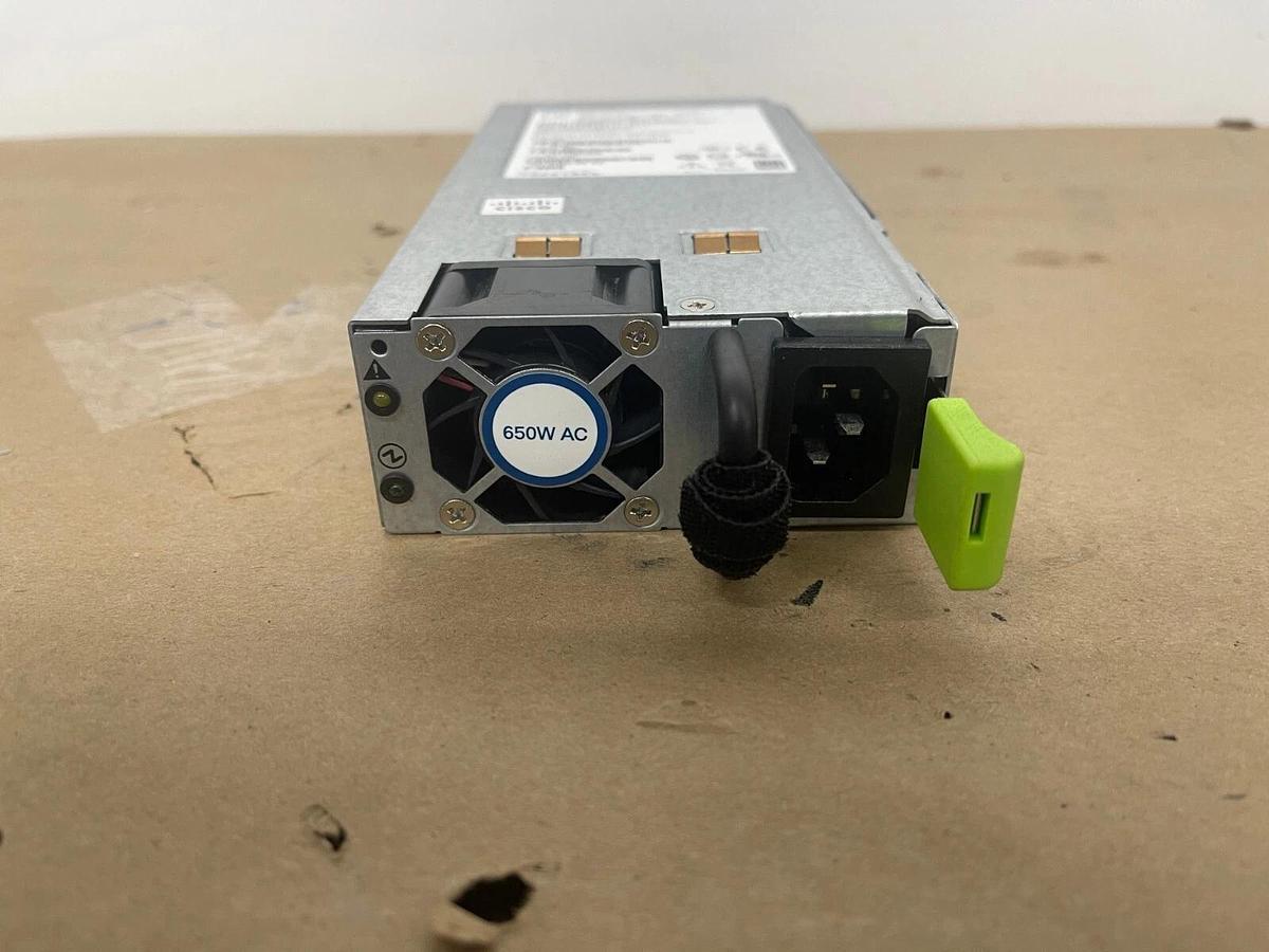 Used CISCO PS-2651-1-LF UCSC-PSU-650W 650 W Server Power Supply P/N: 341-0490-02 A0
