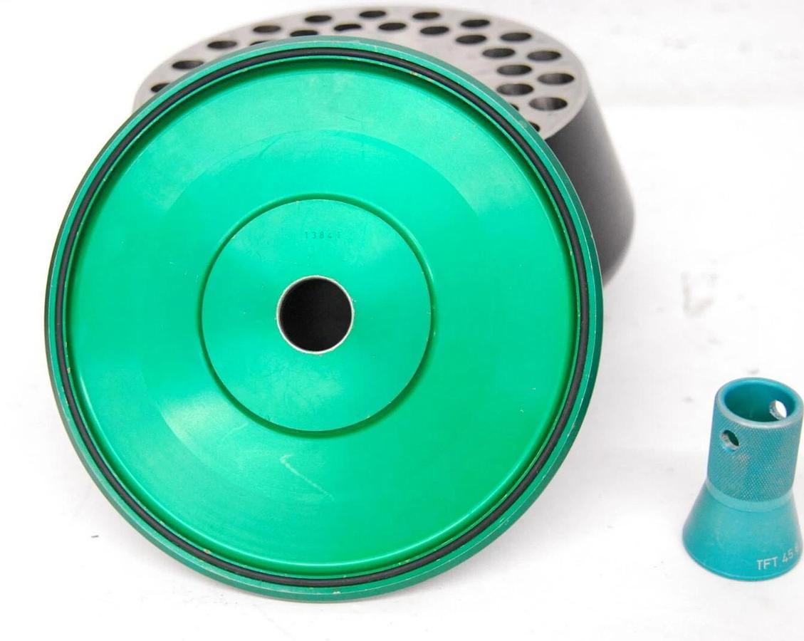 Used Sorvall Thermo TFT 45.6 40 Place Fixed Angle Rotor 45000 RPM w/ Lid (WX Series)