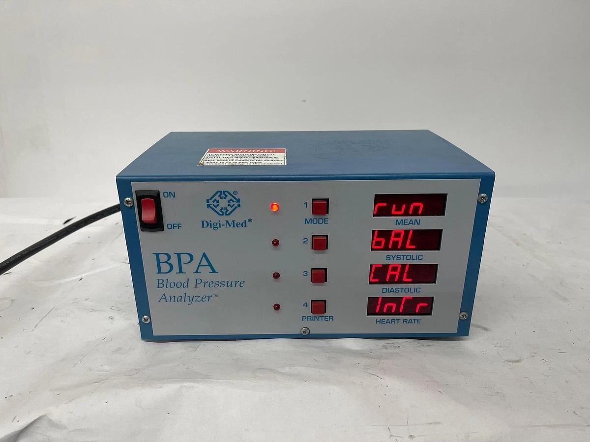Used Digi-Med BPA-400A Blood Pressure Analyzer