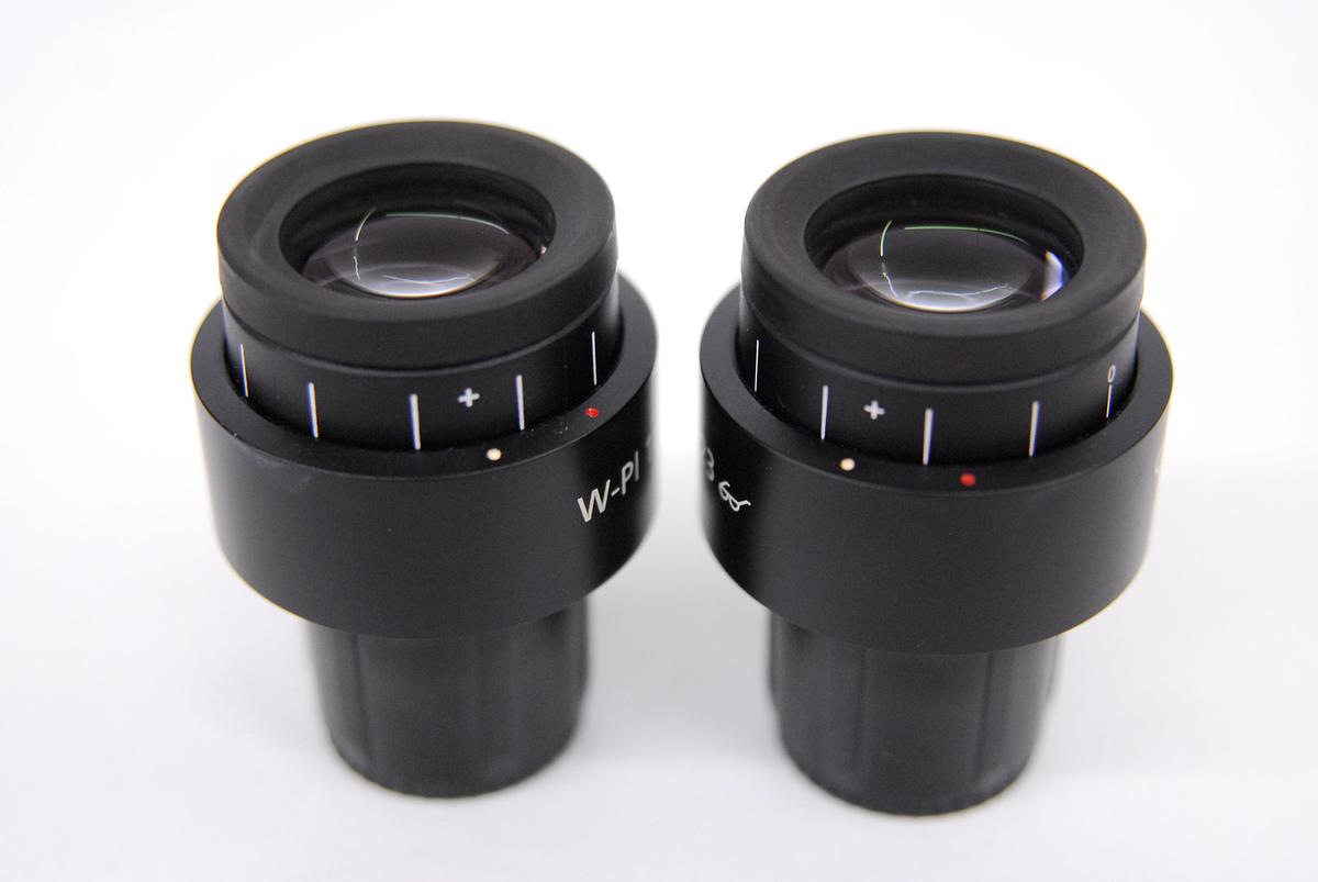 Used Zeiss 45 50 43 W-Pl 10x/23 Microscope Eyepiece Set