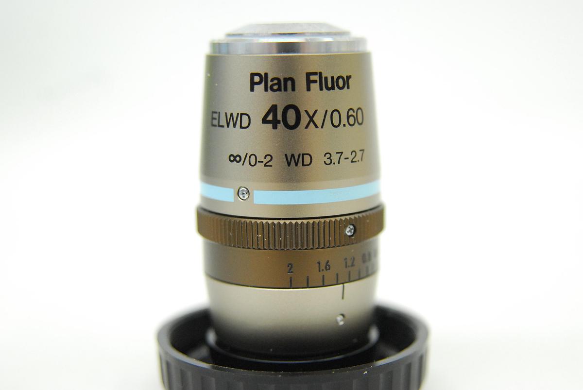 Used Nikon Plan Fluor ELWD 40X/0.60 ∞/0-2 WD 3.7-2.7 DIC M Microscope Objective