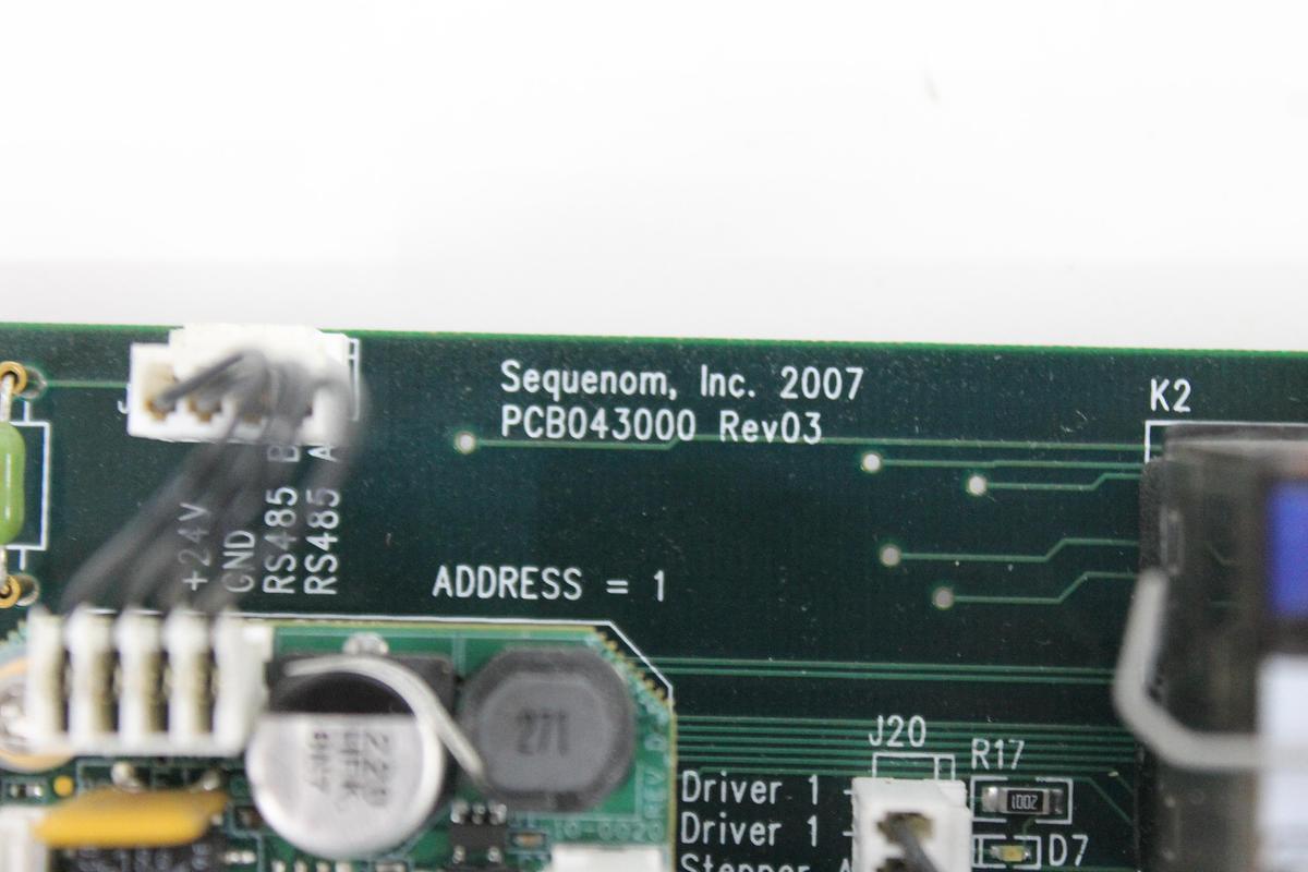 Used Sequenom PCB043000 301-000015 Main Board [Massarray Nanodispenser]